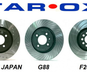 TAROX GROOVED  FRONT BRAKE DISKS 238MM